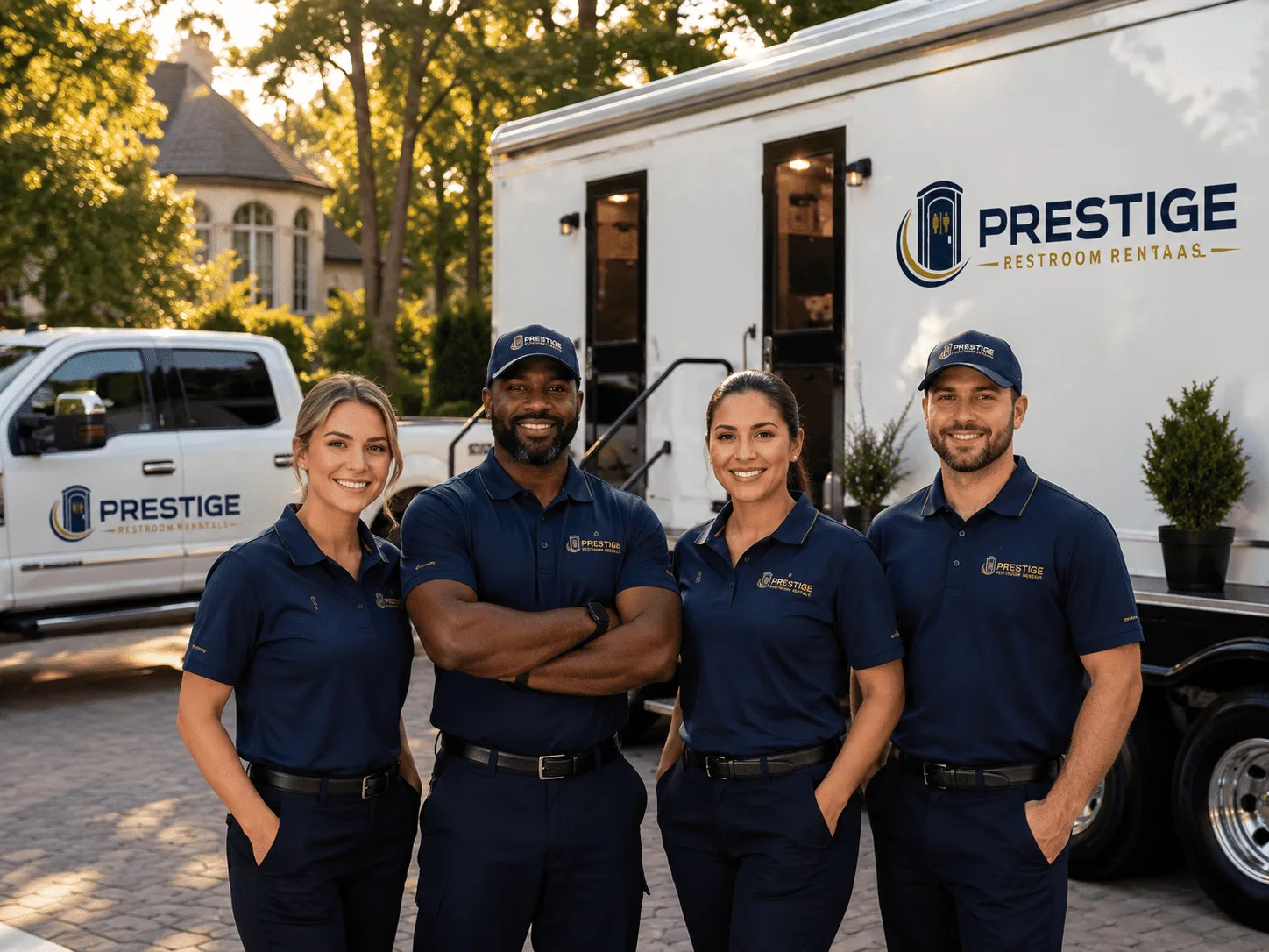 Trusted Luxury Portable Restrooms company in Thackerville, OK
